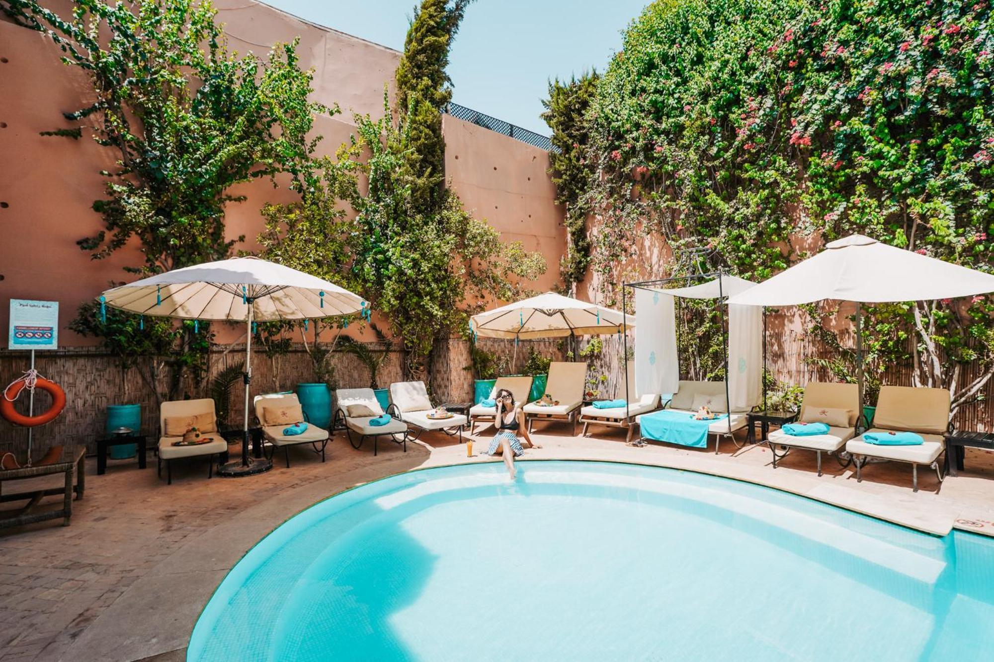 Les Borjs De La Kasbah Hotel Marraquexe Exterior foto